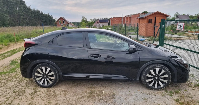 Honda Civic cena 52000 przebieg: 149000, rok produkcji 2016 z Wrocław małe 79